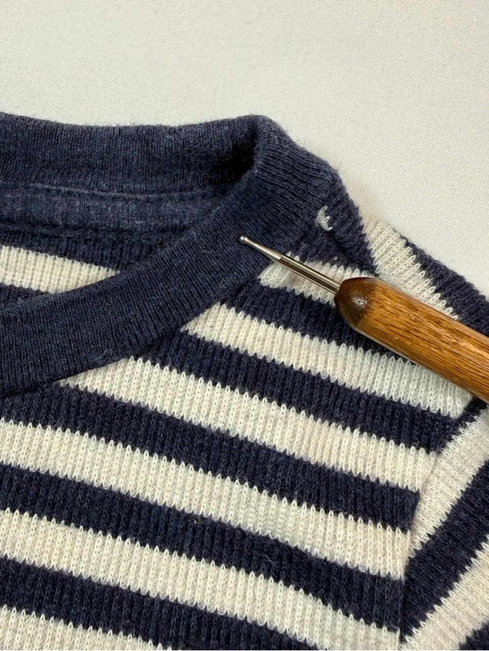RALPH LAUREN Baby Striped Long Sleeve Shirt Nautical Classic‎ Preppy Cotton 18M